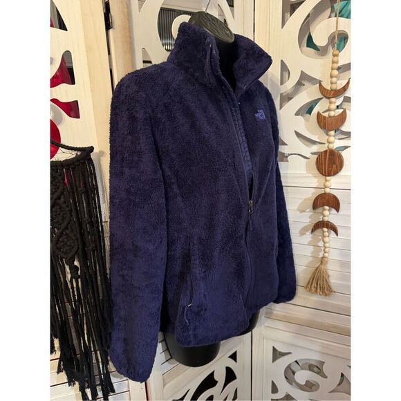Tnf- north face royal bright blue osito fleece Jacket/coat small - Picture 4 of 8